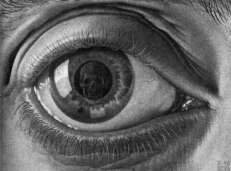 M.C. Escher, "Eye"