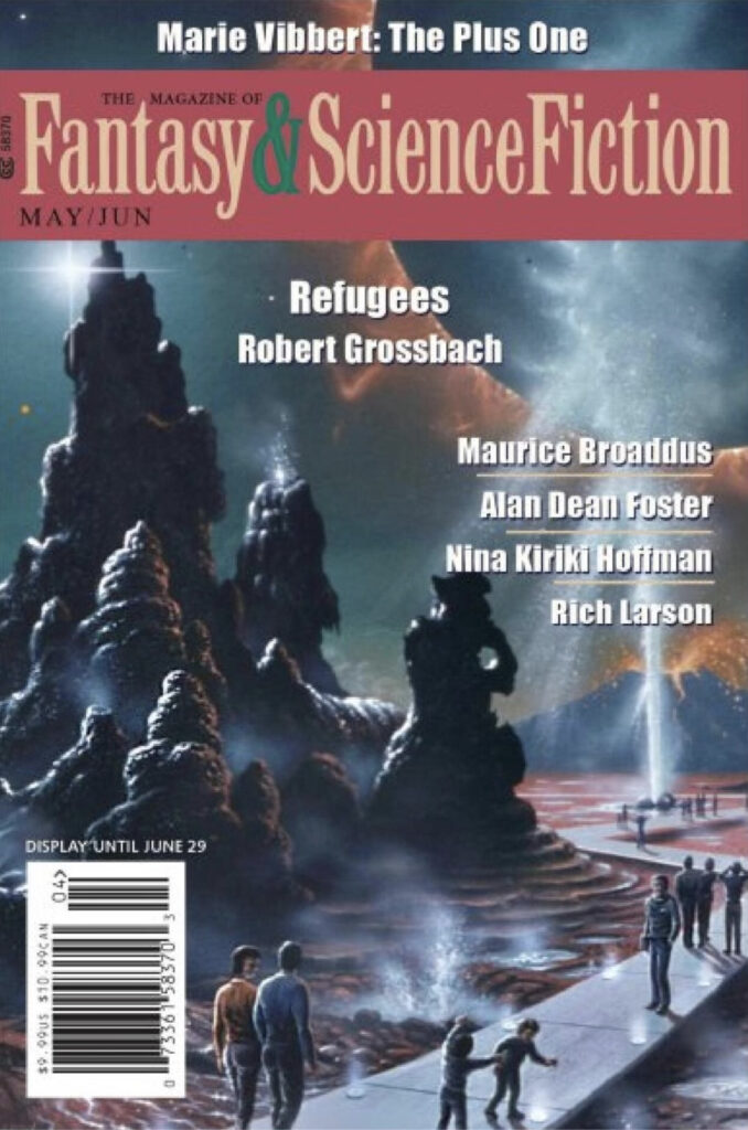 cover of F&SF, May/June 2021